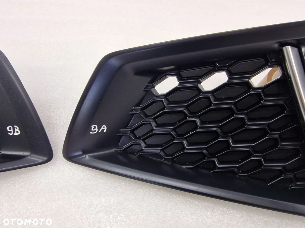 AUDI A4 / S4 B9 LIFT S-LINE COMPETITION 18- LEWA / PRAWA KRATKA BOCZNA ZDERZAKA PRZEDNIEGO PRZÓD , NR 8W0807681BA / 8W0807682BA , NR AUKCJI KB9 - 2