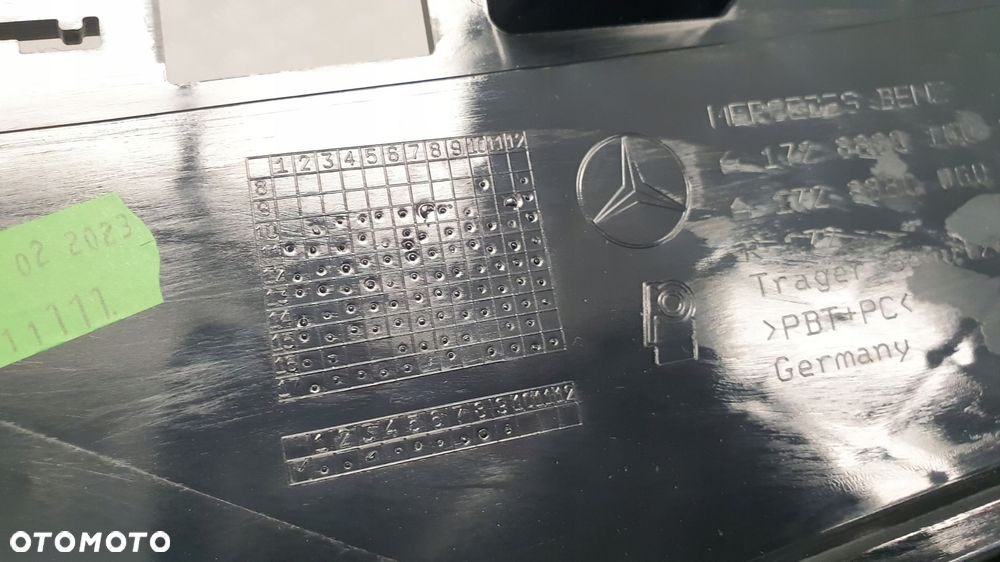 mercedes slk w172 r172 grill atrapa chłodnicy a1728880160 - 6