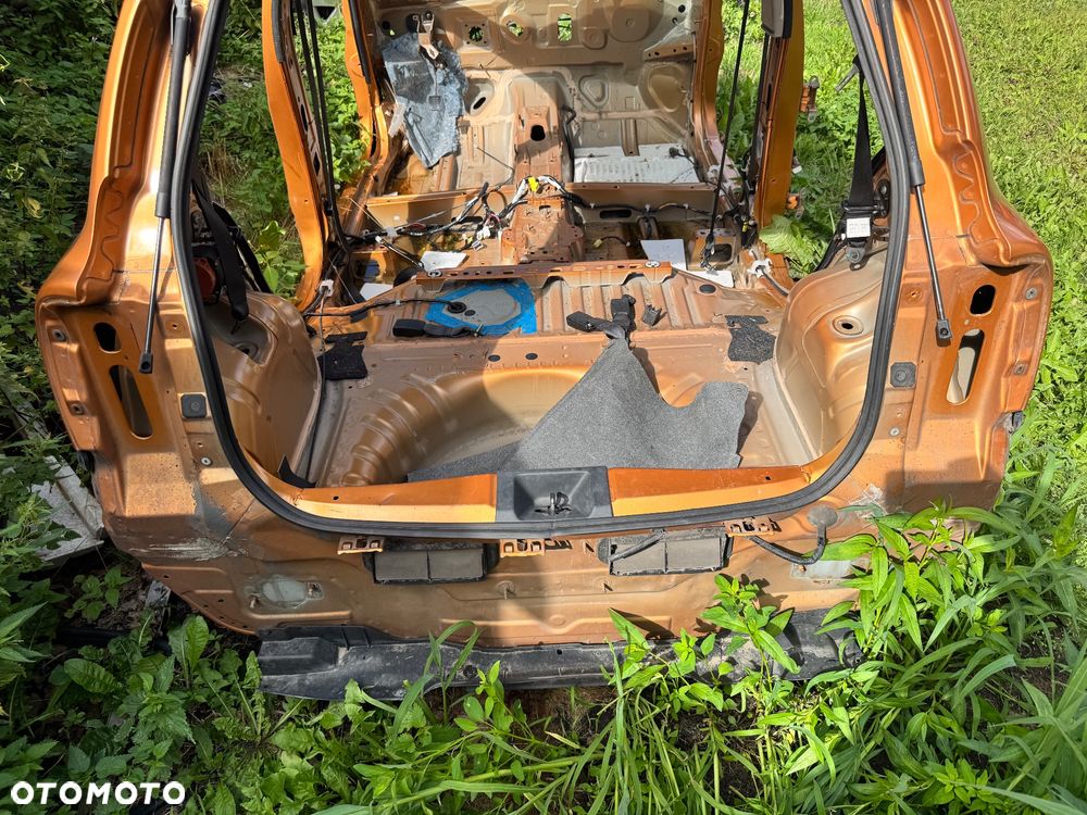 NISSAN MICRA K13 BŁOTNIK ĆWIARTKA TYL PRAWA LEWA PRÓG TYLNY PAS PODŁOGA BAGAŻNIKA - 3