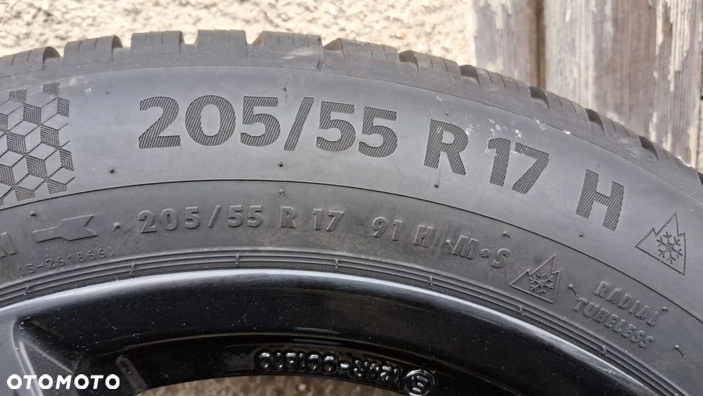 Koła Felgi Dezent zimowe 5x112 Audi Vw Seat 205/55 R17 - 5