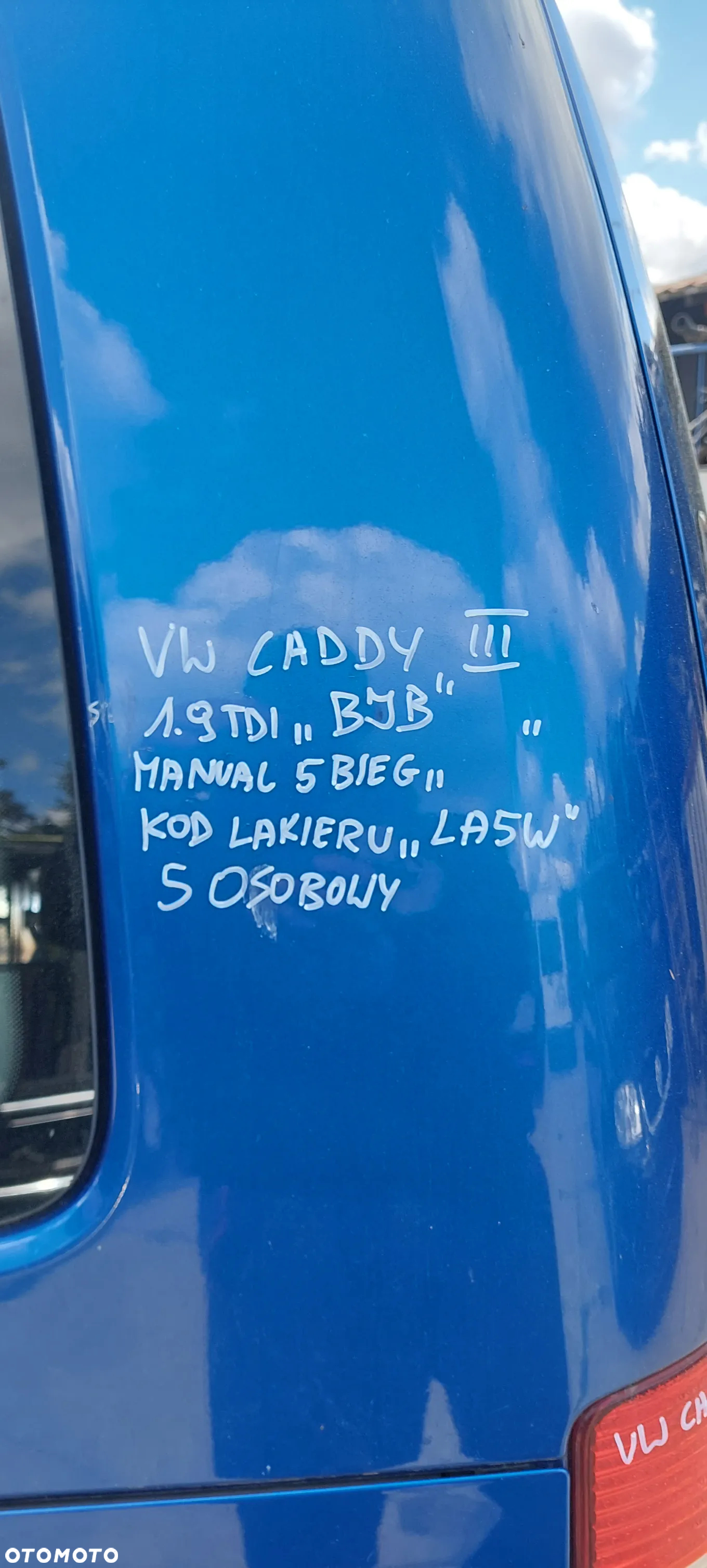Vw Caddy mk3 "LA5E" Wszystkie Części - 20
