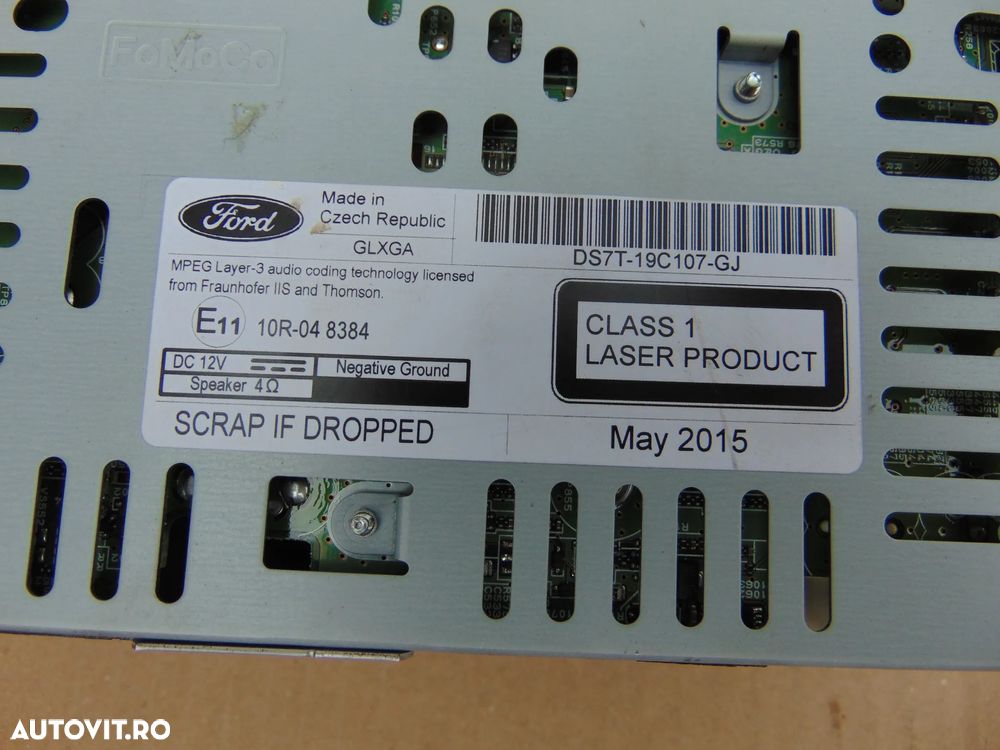 Unitate navigatie Ford Mondeo mk5 radio CD DVD cod ds7t19c107gj - 1