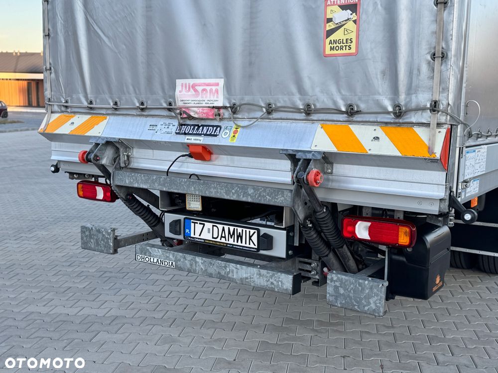 Iveco Daily 2023r Hi-Matic‼️70C18H‼️3.0 // Winda Dhollandia 1000KG // Plandeka 16 Palet 2x Firanka + Dach zsuwany ‼️Wysokość rampowa Full LED Tempomat Aktywny ACC Salon Polska 6.43mx2.45mx2.70m DMC7200KG Faktura Vat 23% - 15