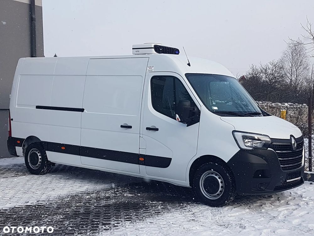 Renault MASTER L3H2 CHŁODNIA AGREGAT 2 KOMORY MATERAC IZOTERMA FUNKCJA GRZANIA WEBASTO KLIMA CARRIER VIENTO 350 BLASZAK VAN FURGON - 1