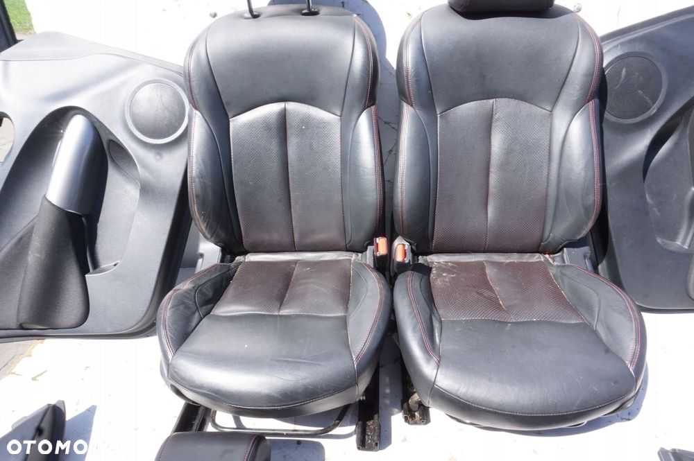 FOTELE SIEDZENIA BOCZKI SKÓRA GRZANE NISSAN JUKE 1 I F15 - 5