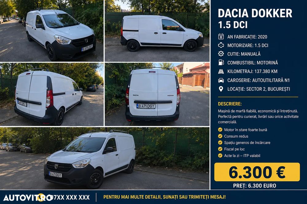 Dacia Dokker 1.5 Blue dCi Ambiance - 1