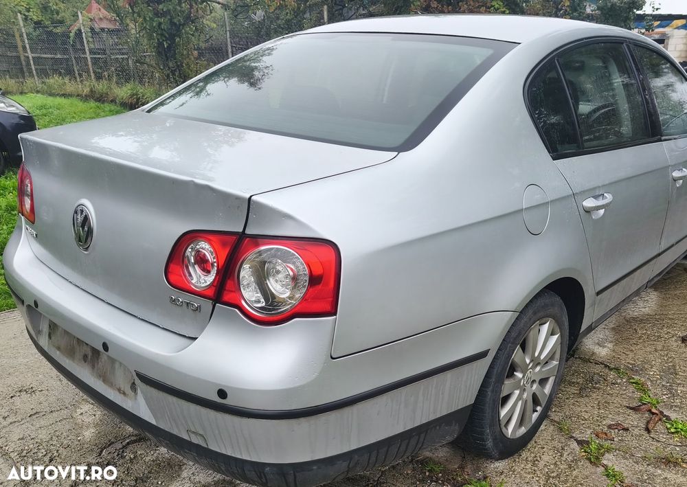 Bară spate gri LA7W Volkswagen Passat B6 sedane berlină 2005-2010 - 2