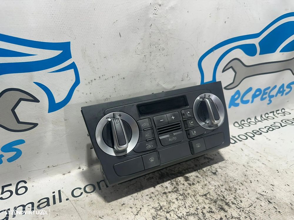 .Climatronic Display Manete Ar Condicionado AC Sofagem Original Audi 8P0820043BG 2004 - 2012 - 4