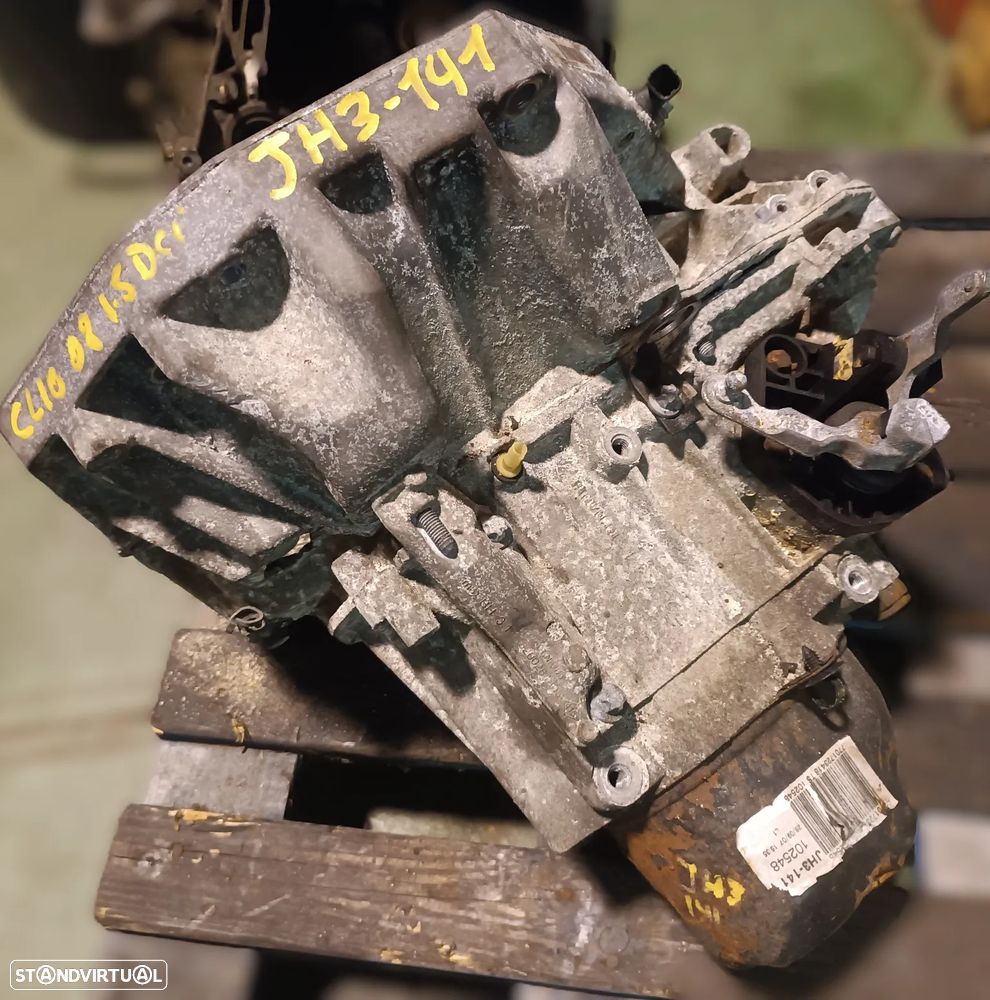 CAIXA DE VELOCIDADES RENAULT CLIO III 1.5DCI JH3141 - 2