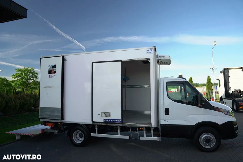 Iveco DAILY 70-150 / FRIGIDER / UNITATE THERMO KING V-300 MAX / TWIN / HIDRAULIC DHOLLANDIA / MASĂ NETĂ: 7.000 kg / 3 LOCURI - 21