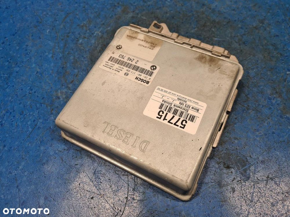 BMW 5 E39 2.5 TDS STEROWNIK SILNIKA 0281001373 - 4