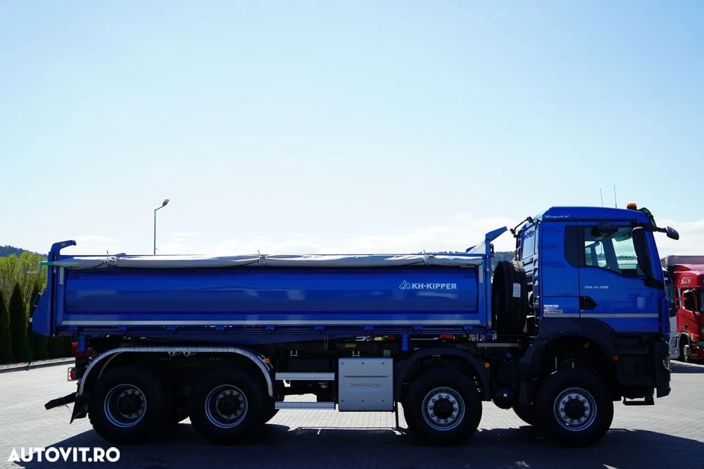 MAN TGS 41.480 / 8x6 / BASCULANĂ SPATE / MANUAL / NOU NOU / KH-KIPPER / - 20