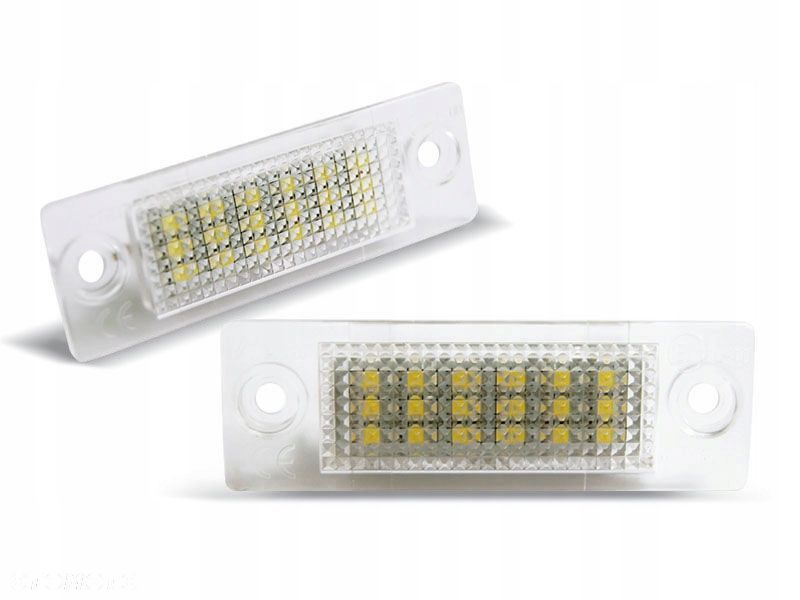 LED REJESTRACJI SKODA SUPERB VW CADDY GOLF PASSAT - 1