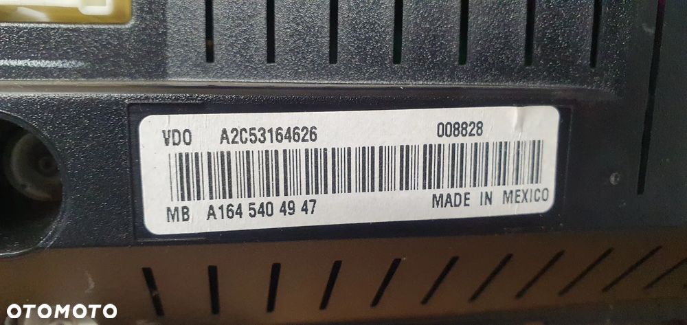 Licznik zegary oryginał Mercedes ML W164 3.0 CDI A1645404947 - 10