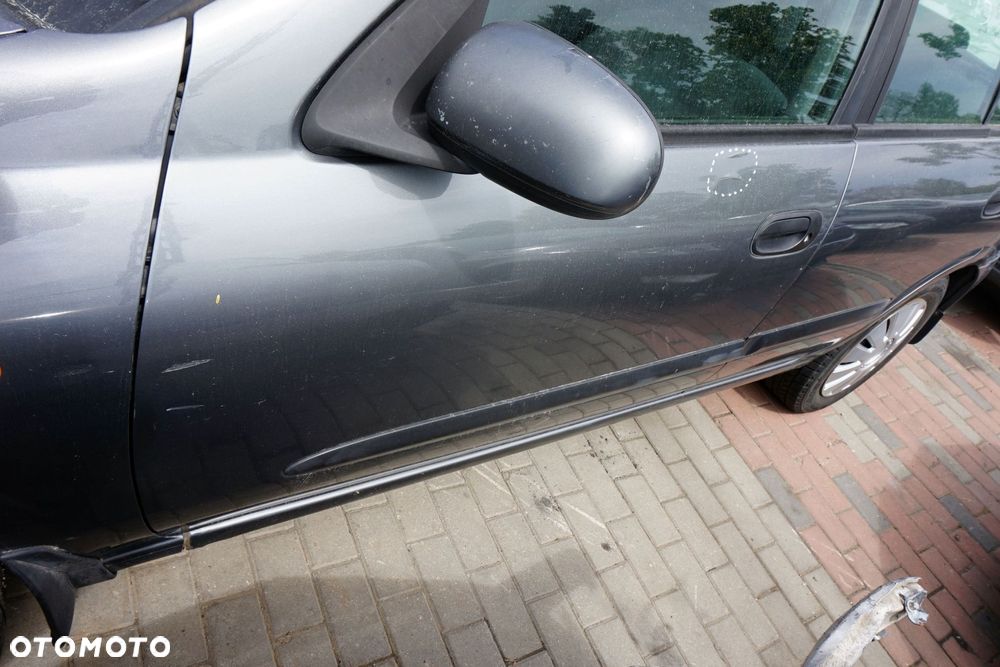 DRZWI PRZEDNIE LEWE ALMERA II N16 LIFT 5D HB KY5  SZARY NISSAN 2003-2006 - 4