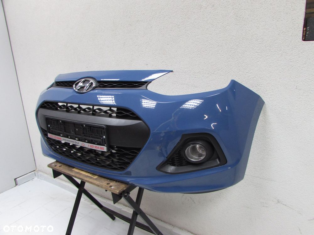 HYUNDAI I10 II 14-16 ZDERZAK PRZOD ATRAPA GRILL HALOGENY X3U DO ZALOZENIA - 2