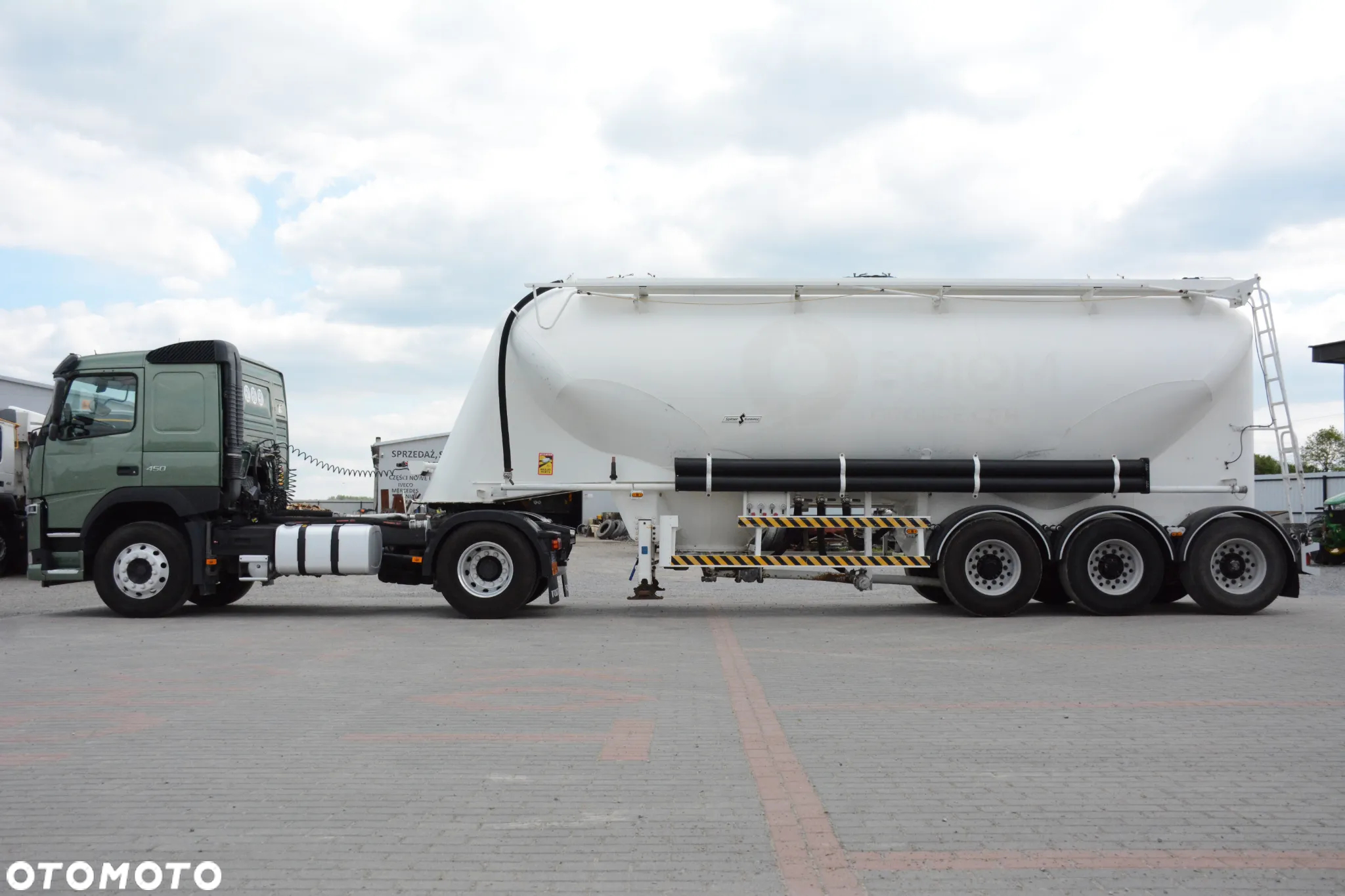 Spitzer SF 2437 PI / Cementonaczepa / 2008r / 37000l / 3 komorowa / Bardzo dobry stan - 5