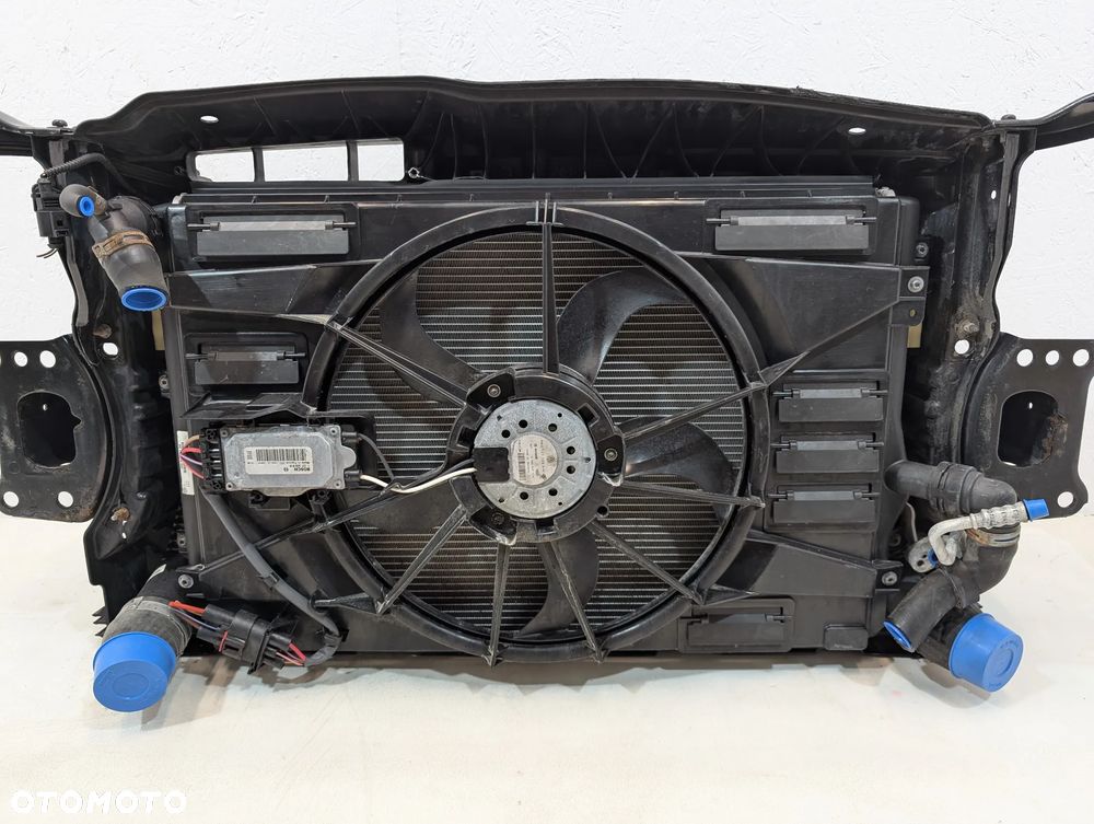 VW GOLF VI 1.6 TDI PAS PRZEDNI KOMPLETNY WZMOCNIENIE CZOŁOWE KOMPLET CHŁODNIC BEKLA - 6