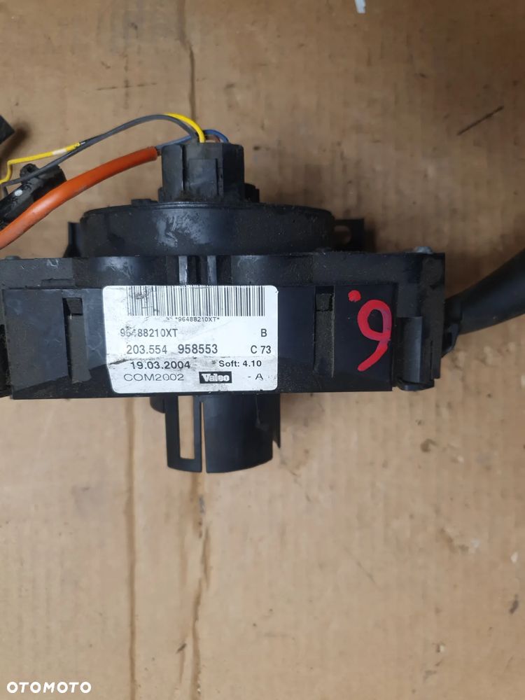 } PRZEŁĄCZNIK ZESPOLONY CITROEN C3 96488210XT PAJĄK ORYGINAŁ - 3
