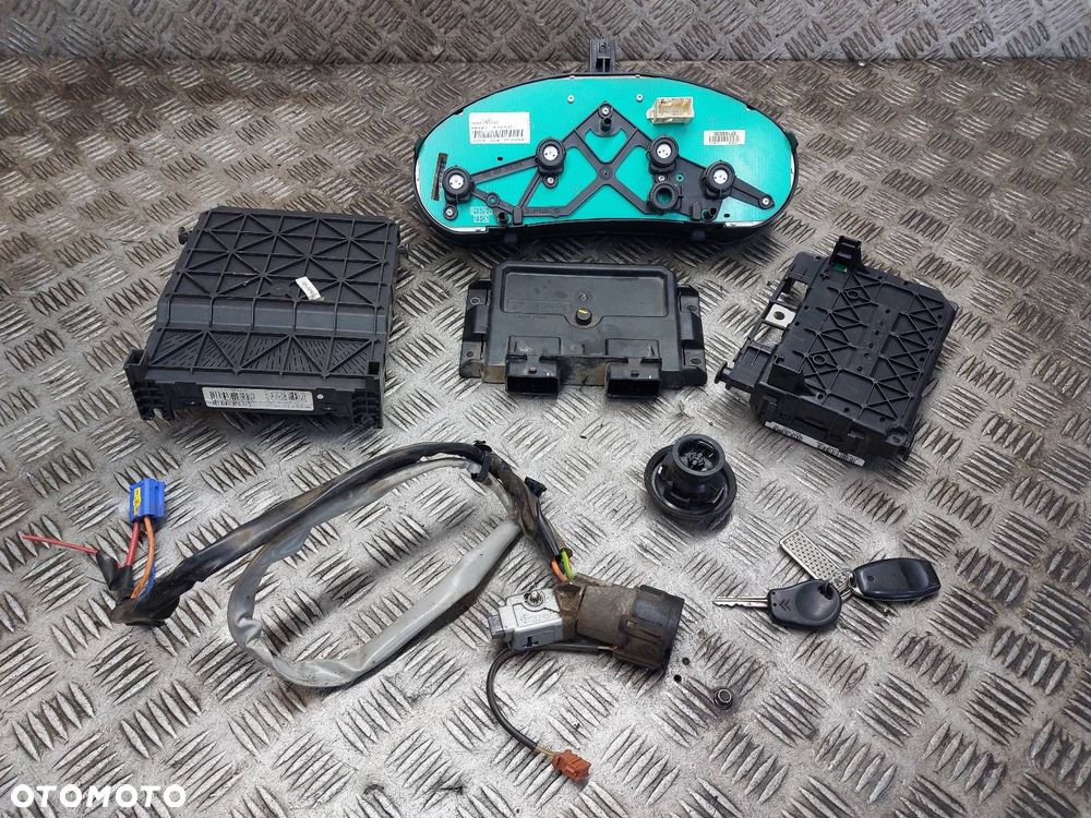 ZESTAW STARTOWY CITROEN BERLINGO I LIFT 1.9 D 9650359580 9657999880 - 9