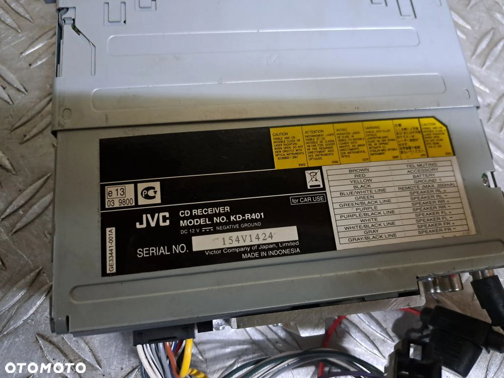 Radio JVC  CD USB AUX - 2