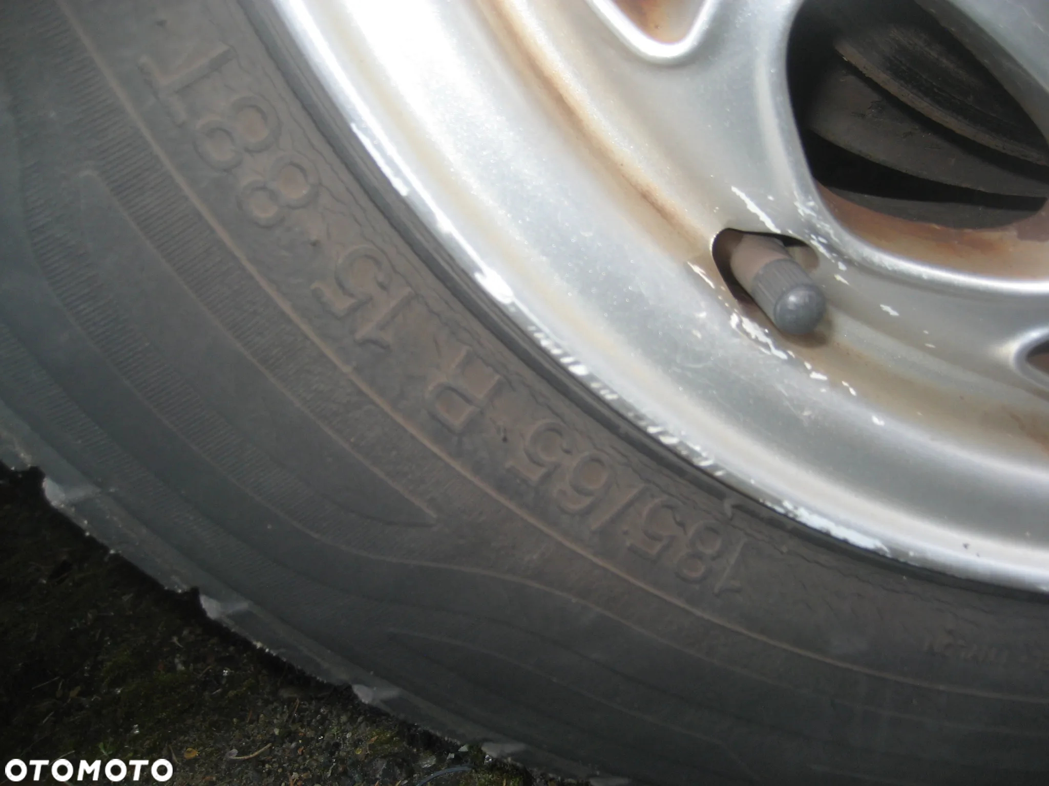 volvo s40 v40 96-03r felgi aluminiowe 15 4x114,3 opony zimowe - 5