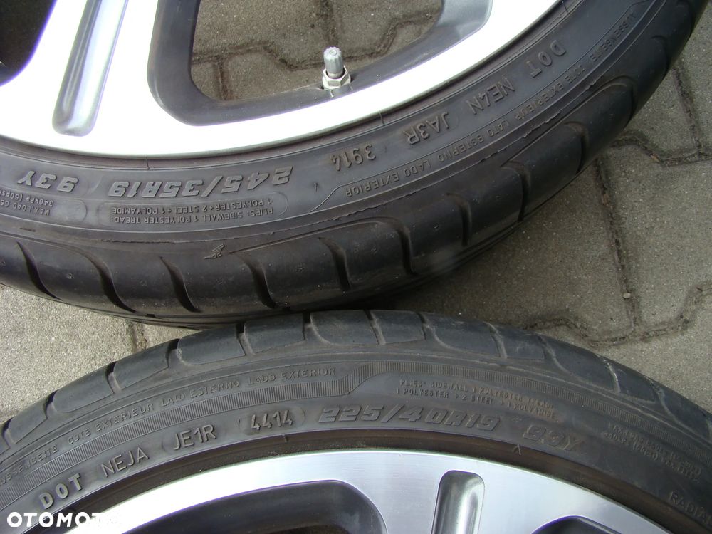 a174 5x112 Mercedes Benz w205 przód 7,5jx19 tył 8,5Jx19 lato - 11