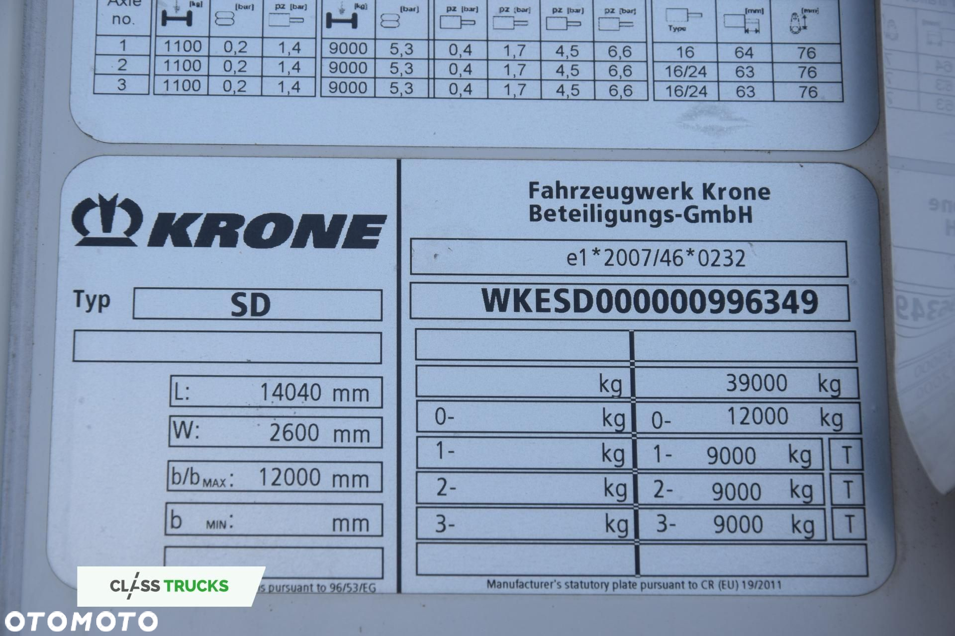 Krone SDR Cool Liner FP 60 ThermoKing SLXi 300 - 16