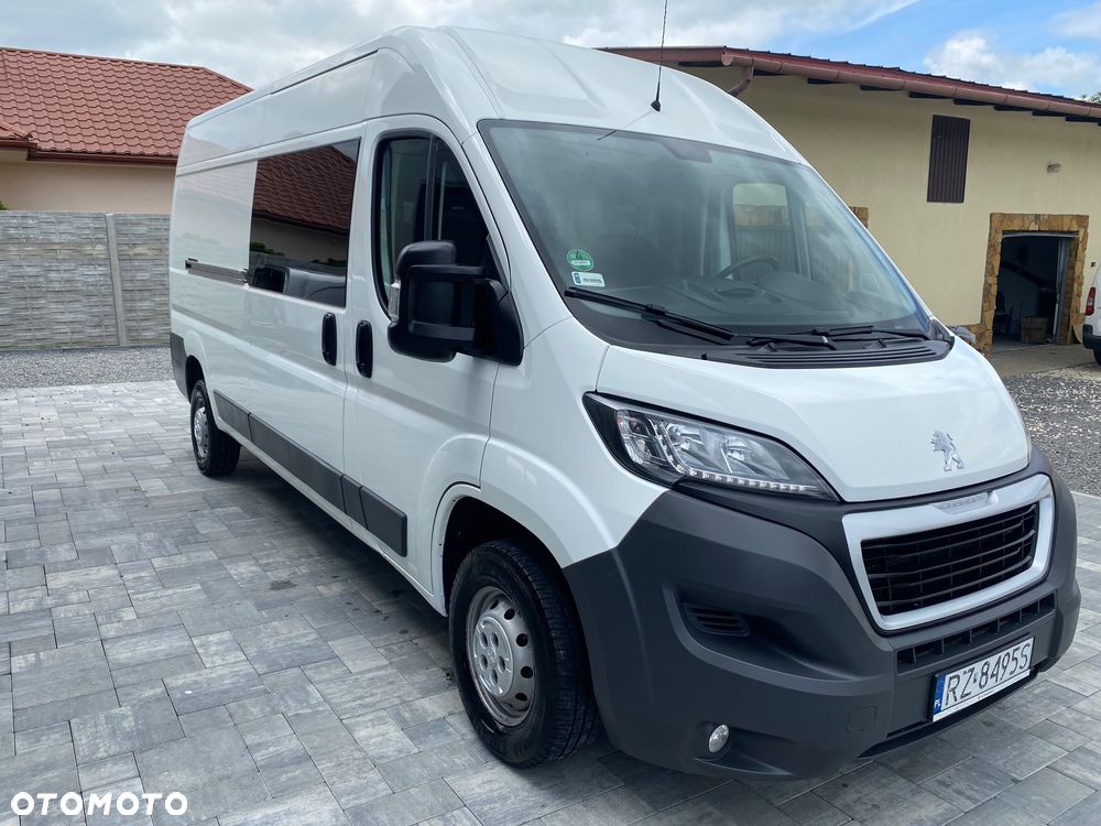 Peugeot BOXER, brygadowy, 7-osobowy, L3H2, zakupiony w salonie w Rzeszowie, bezwypadkowy - 4