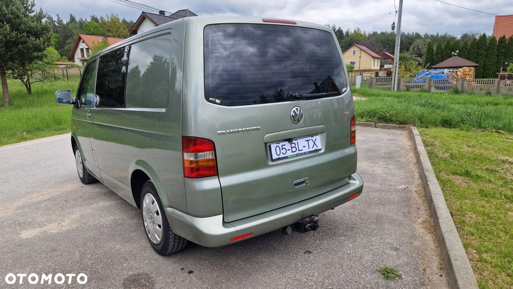 Volkswagen TRANSPORTER T5 Klima Elektryka Tempomat Navi Kamera Dubel Kabina 6os Brygadówka - 24