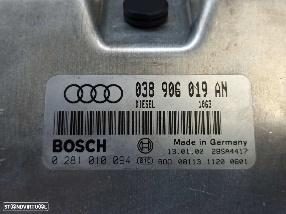 CENTRALINA DO MOTOR UCE AUDI A4 BERLINA (B5) 1.9 TDI - 3