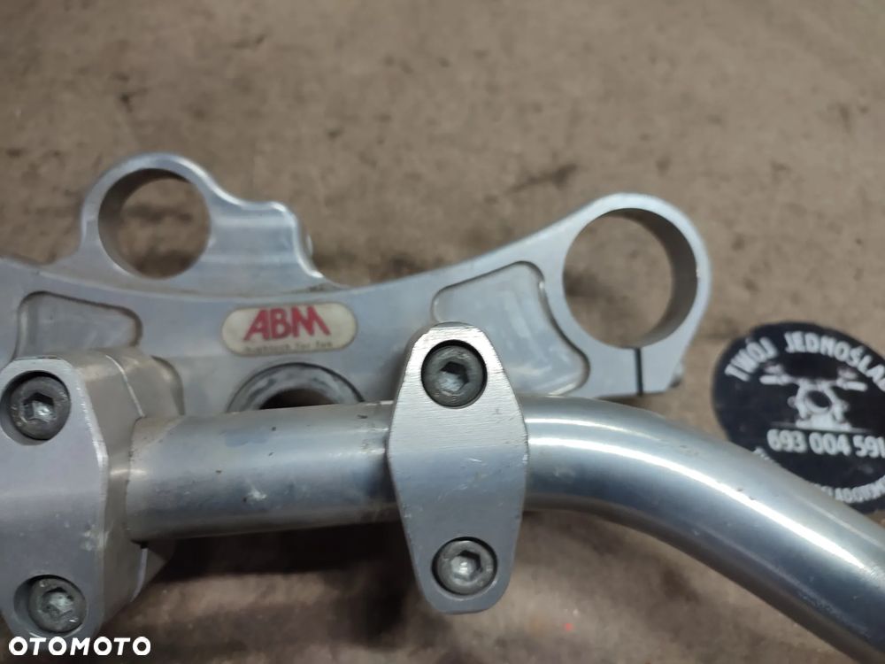 Półka górna, kierownica, risery ABM Yamaha R6 - 3