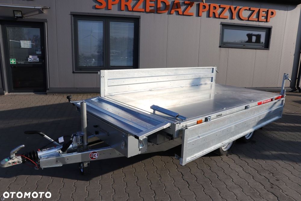 TEMARED TIPPER 3015/2 C S 2,7T 303x153x40cm, DMC 2700kg, Koła 195R13C, Pompa elektryczna i ręczna , - 24