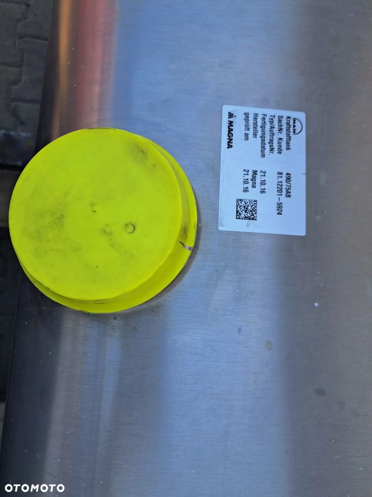 Zbiornik paliwa /Aluminium/ NOWY/ 490D / 75AB - 5