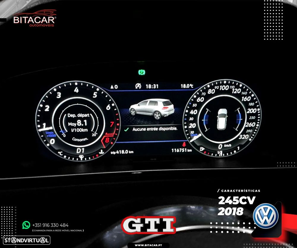 VW Golf 2.0 TSI GTI DSG Performance - 10