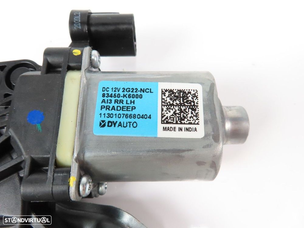 Elevador da Porta Com Motor Esquerdo/Trás Usado / Original HYUNDAI i10 III Sedan... - 5
