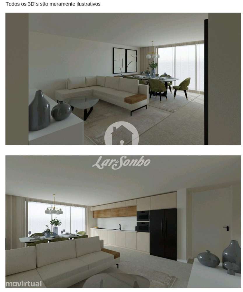 Apartamento T1 COMO NOVO com Lugar de Garagem, a 500m da Praia cent... - Grande imagem: 5/31