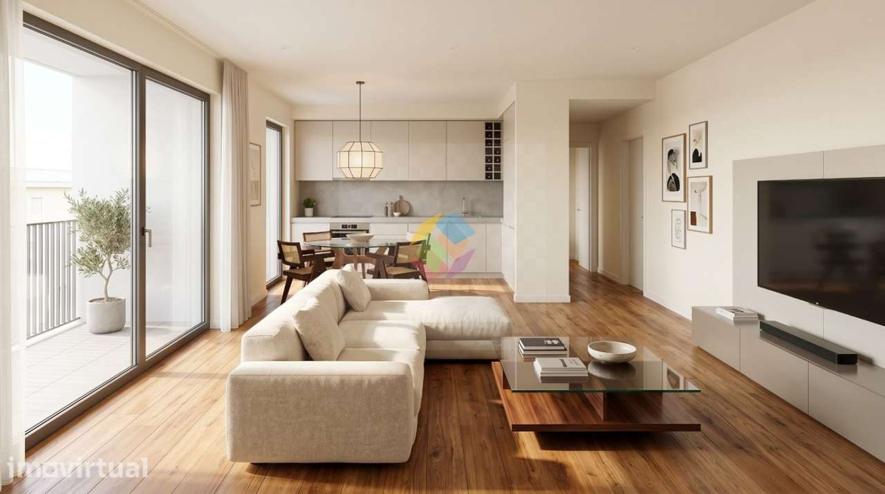 Apartamento T2+1 em planta São João de Vêr com Garagem Fechada - Grande imagem: 2/15