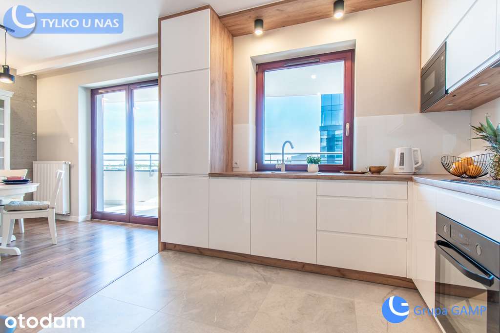 Nowoczesne 2-pok, 46 m2 |Ap.Kaskada| P.Czerwony