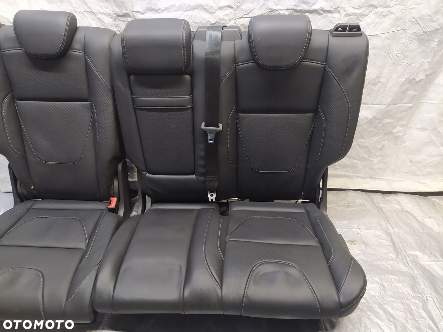 FORD KUGA MK2 KANAPA TYLNA TYŁ SKÓRA - 6
