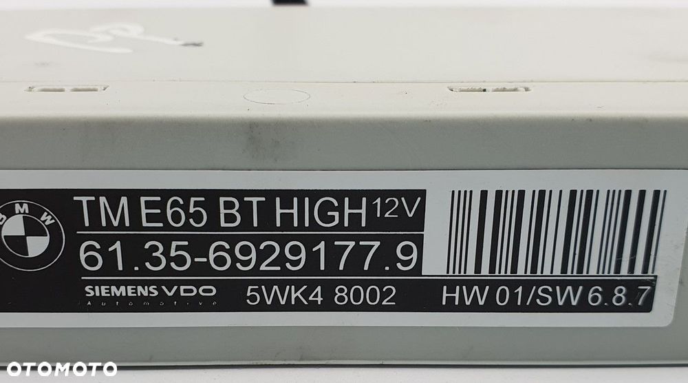 MODUŁ DRZWI PRAWY PRZÓD BMW 7 E65 6929177 - 3