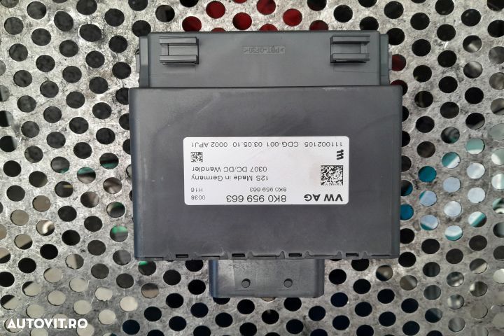 CALCULATOR BATERIE 8K0959663 Audi A3 8P/8PA  [din 2th facelift] Sport - 1