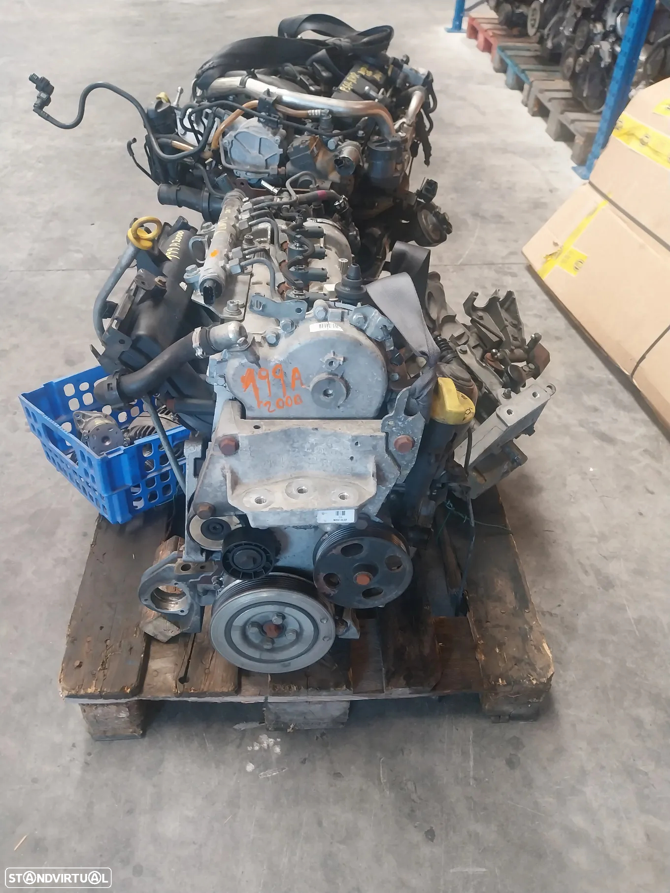 Motor Fiat 1.3 cdti REF: 199A2000 - 7