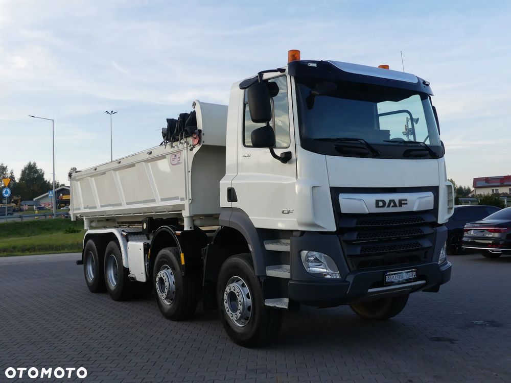 DAF CF 480  8x4 / WYWROTKA 2 STR / HYDRO BURTA / SPROWADZONY / - 19