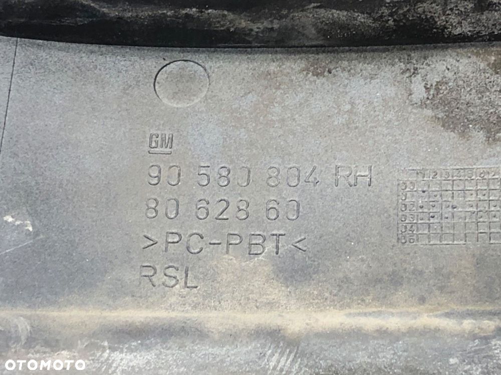 LISTWA PROGOWA PRAWY  OPEL ZAFIRA A nadwozie wielkoprzestrzenne (MPV) (T98) 1999 - 2005 2.0 OPC - 9