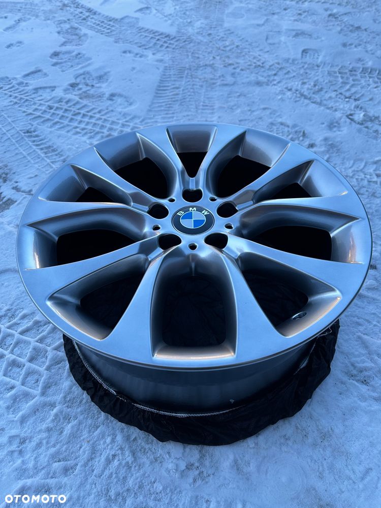 Oryginalne felgi BMW X5 F15 19” 5x120 Ferric Grey grafit X6 E71 9j ET48 74.1 E53 F16 E70 SUV - 2