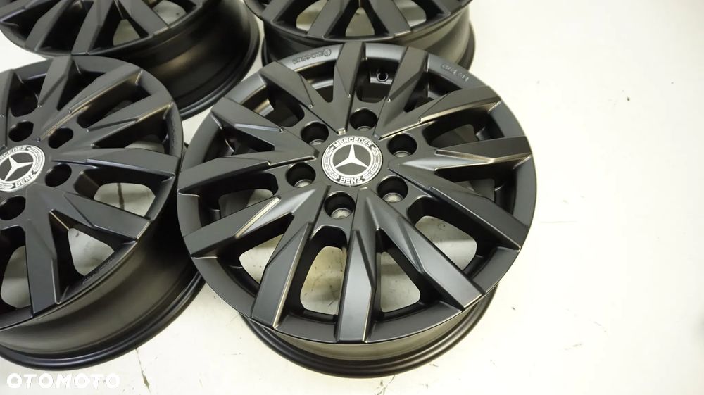FELGI ALUMINIOWE 16 MERCEDES SPRINTER VW CRAFTER ET54 CZARNY MAT - 6