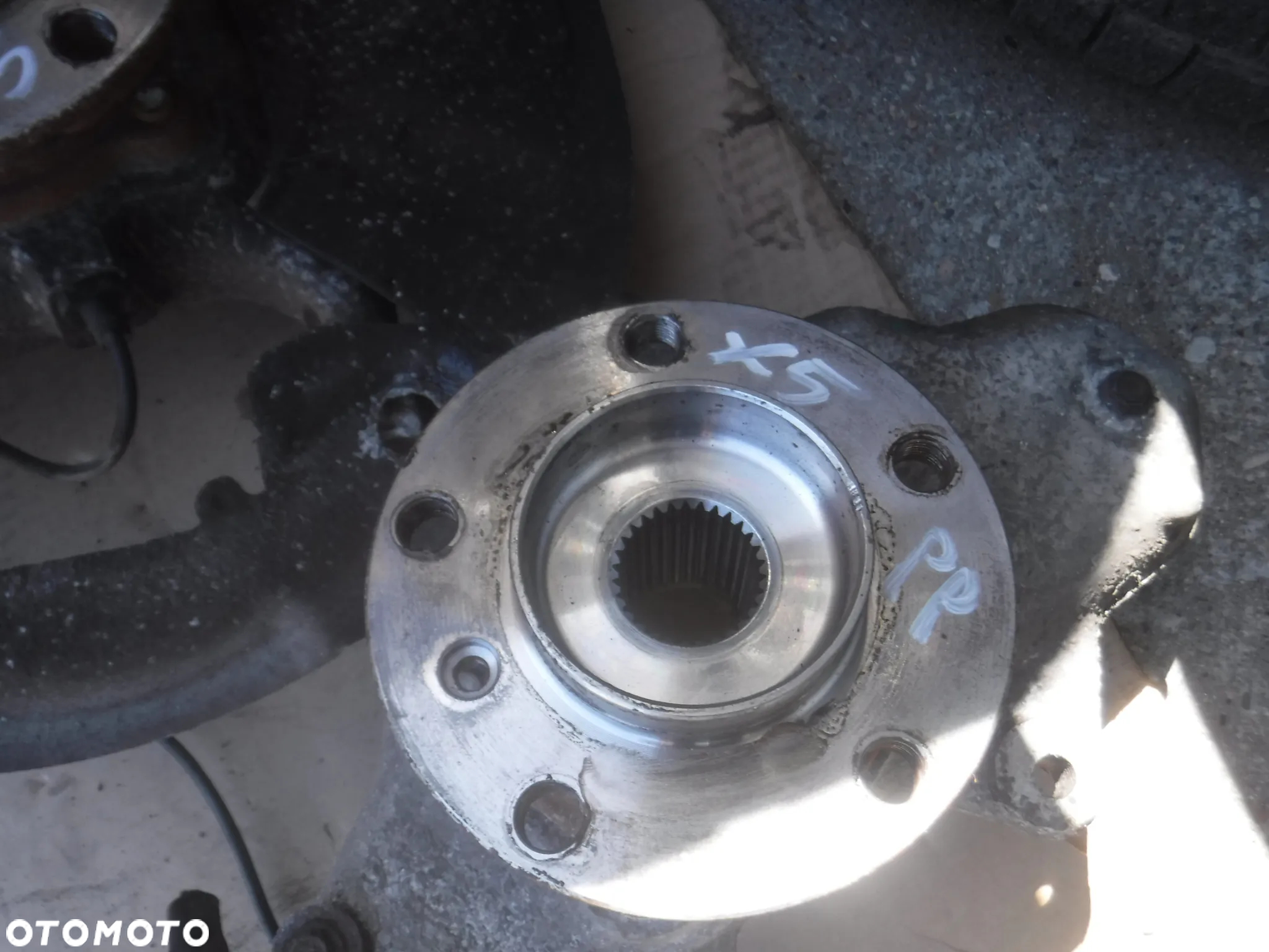 Bmw X5 E70 X6 E71 3.0 sd 286ps  zwrotnica nowa piasta lozysko przod prawa lewa - 5