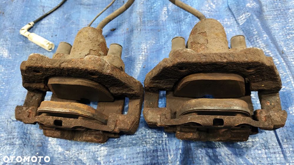 HAMULCE TYŁ TYLNE SWAP KOMPLET ZESTAW ZACISKI TARCZE KLOCKI 345MM 46/24 BMW E60 E61 E63 E64 - 4