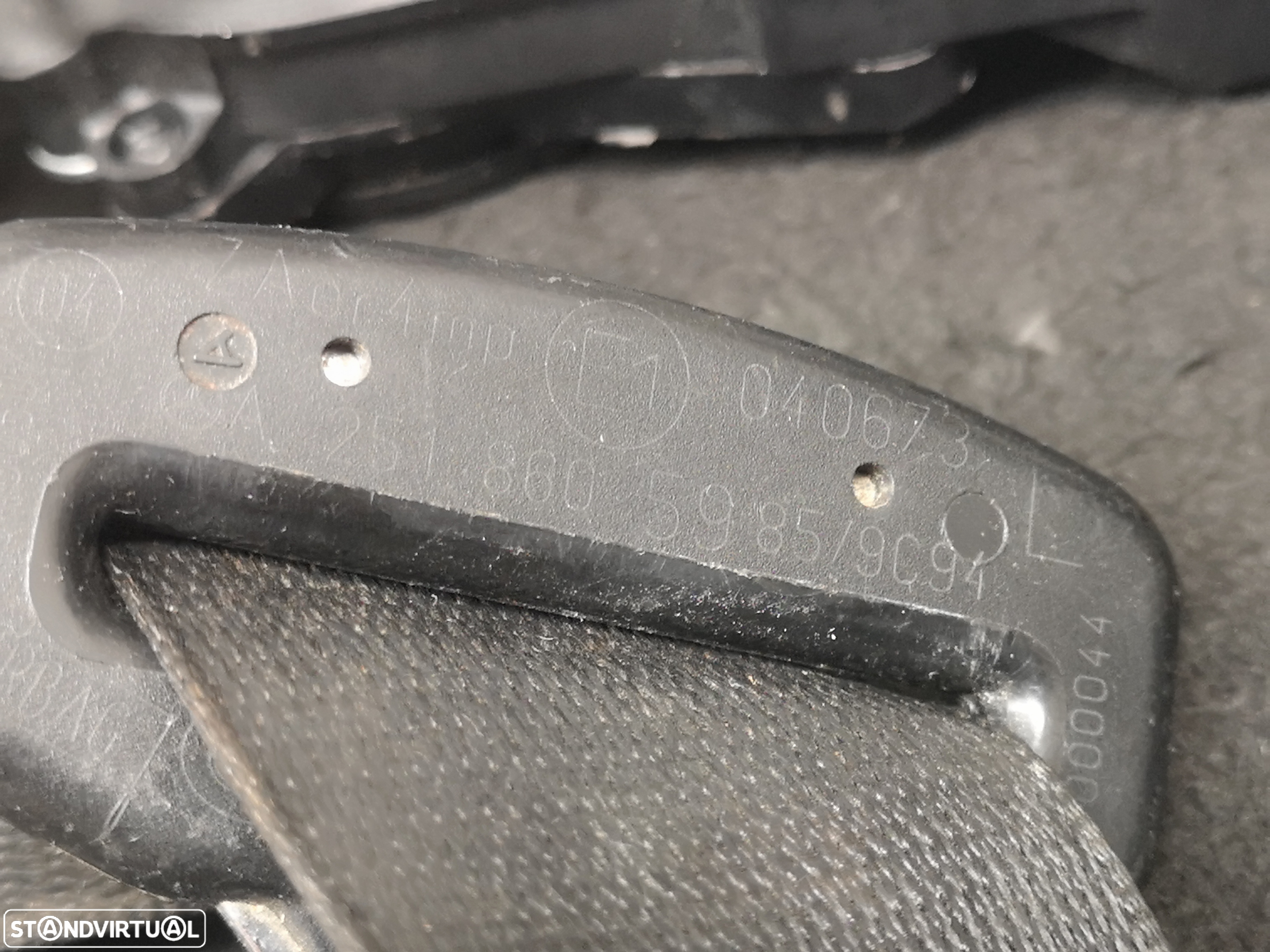 Cinto de Segurança frente esquerda Mercedes w164 ML GL R  2006+ (2x no estoque) - 5